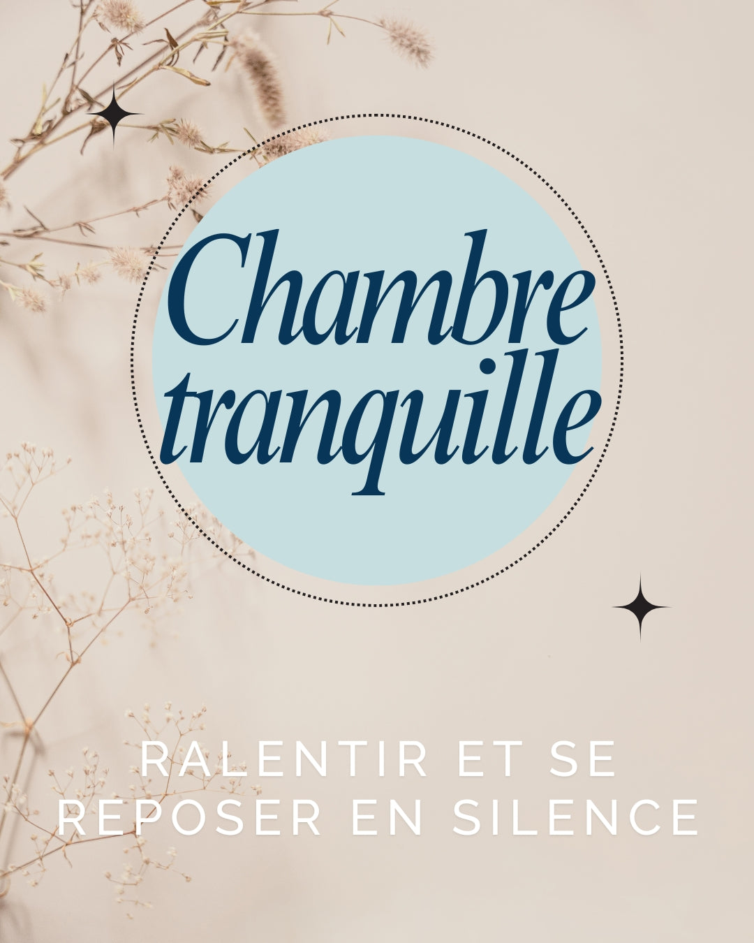 *Bientôt disponible* Chambre tranquille