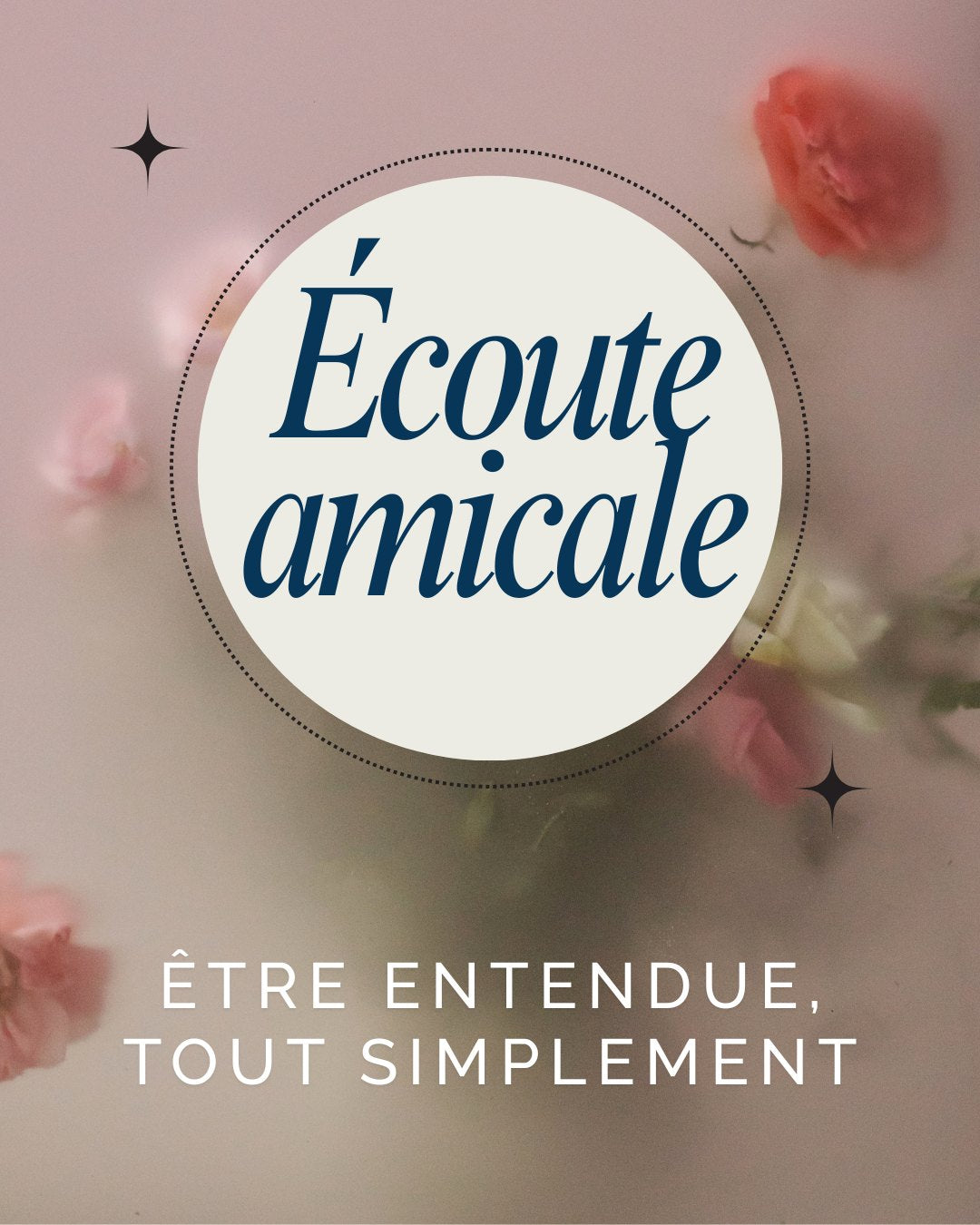 Séance d'écoute amicale
